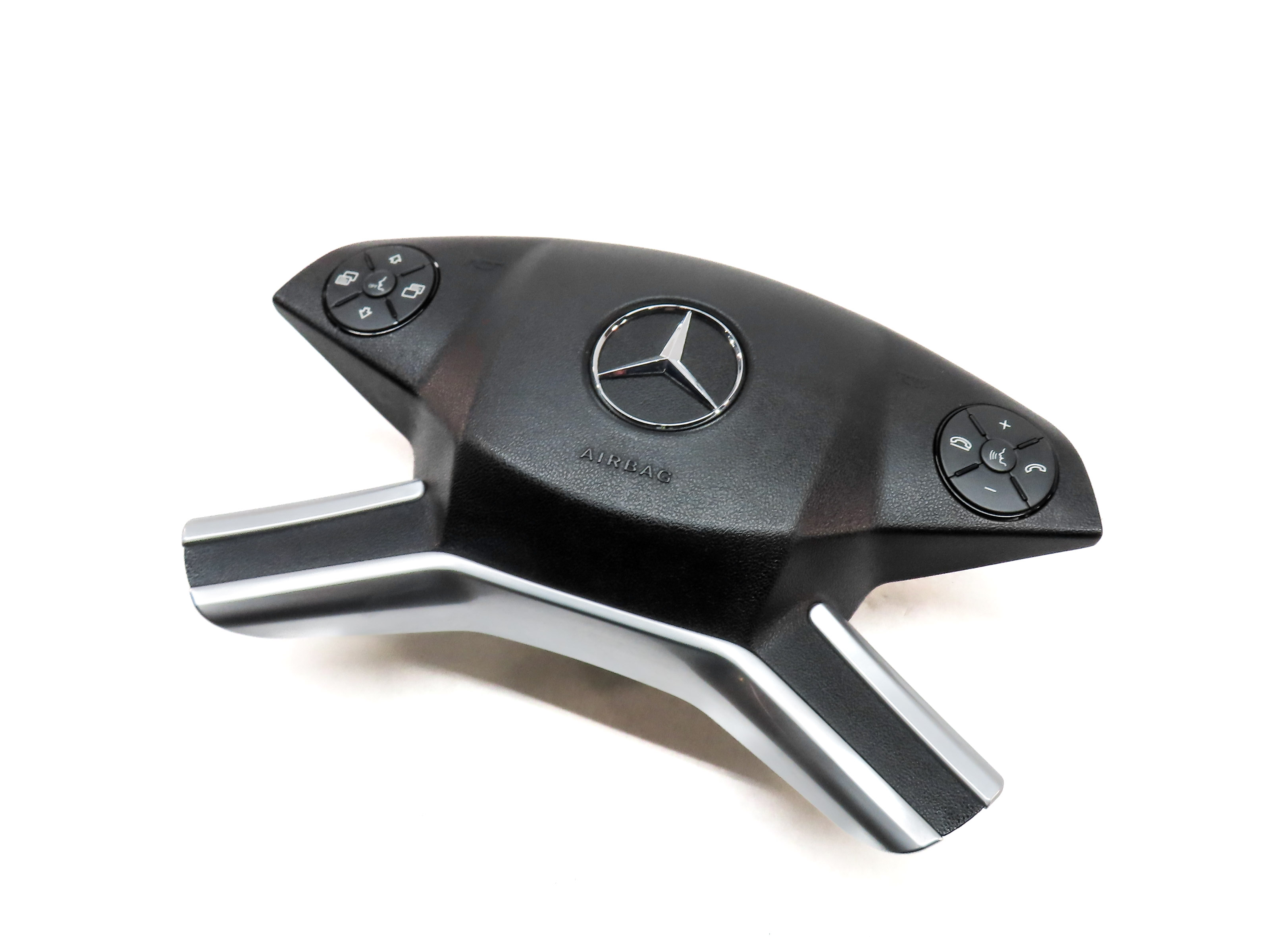 2012 MERCEDES GL350 (X164) STEERING WHEEL AIRBAG AIR BAG w/PHONE MEDIA BUTTONS — exact item pictured